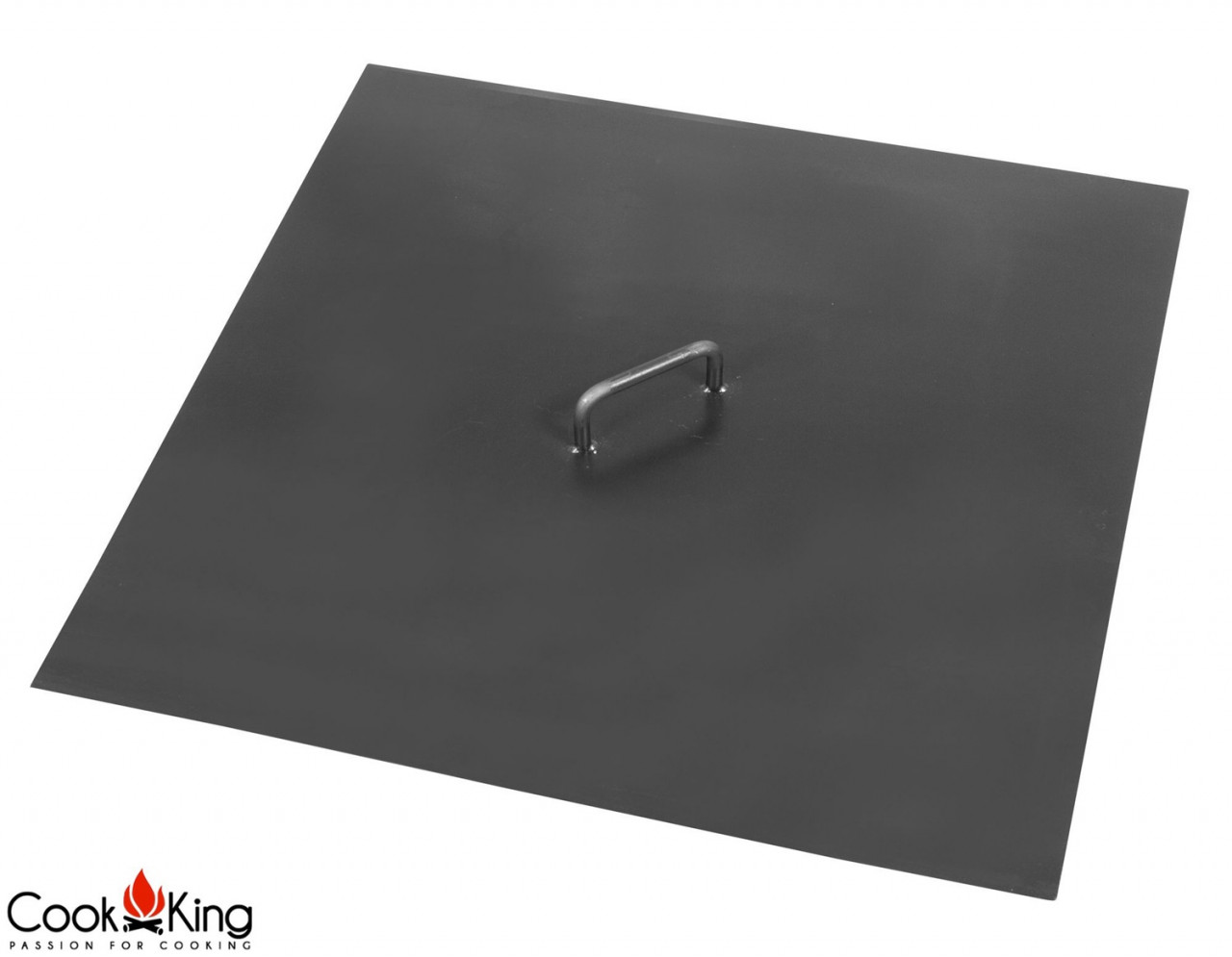 Deckel für Feuerschalen 71,5 x 71,5 cm Deckel für Feuerstelle aus Stahl Abdeckung für Feuerschalen