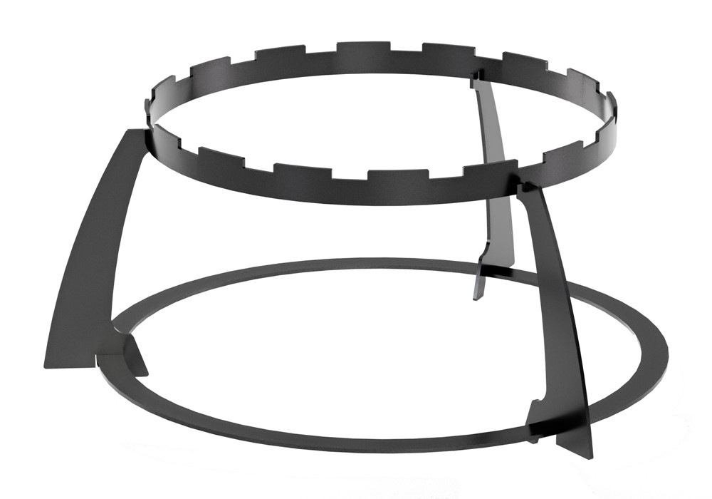 Zubehör Hoher Spießring D 38 cm für Grillplatten mit 50 cm Öffnung für Feuerschalen Ø 98 und 102 cm
