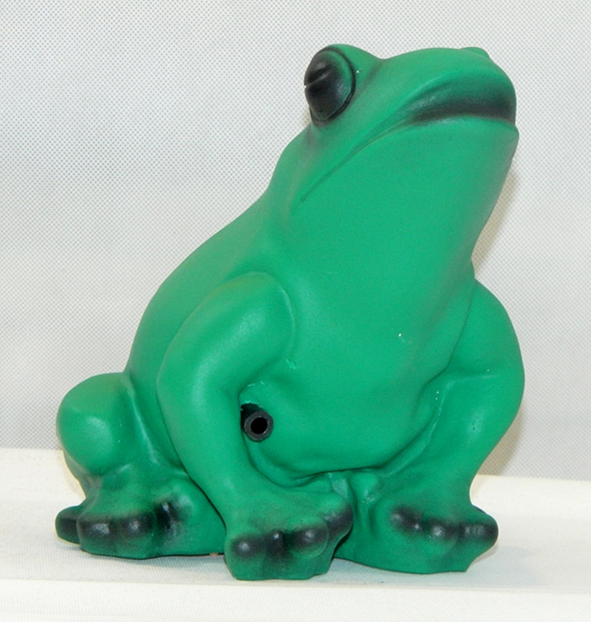 Deko Figur Frosch H 18 cm mit Bewegungsmelder Scherzbewegungsmelder Quak Quak