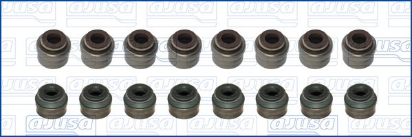 AJUSA Dichtungssatz, Ventilschaft für MERCEDES-BENZ A0000530700(x32) 57077500