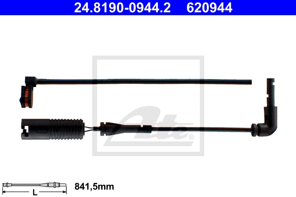 ATE Bremsen-Set VA + HA sizw2n9yw1 Hinterachse belüftet 354mm 30mm für LAND ROVER