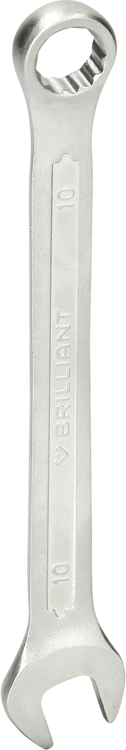 BRILLIANT TOOLS Ring-/Gabelschlüssel Ring-Maulschlüssel, 10 bt011910