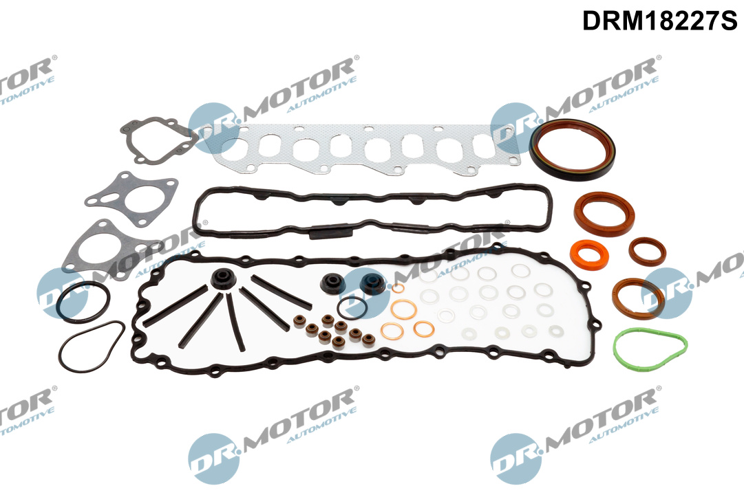 DR.MOTOR AUTOMOTIVE Dichtungsvollsatz, Motor drm18227s für Opel Volvo MITSUBISHI NISSAN DACIA