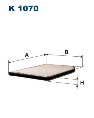 FILTRON Filter, Innenraumluft K 1070 für RENAULT 7711228921 7700835266 8671012072