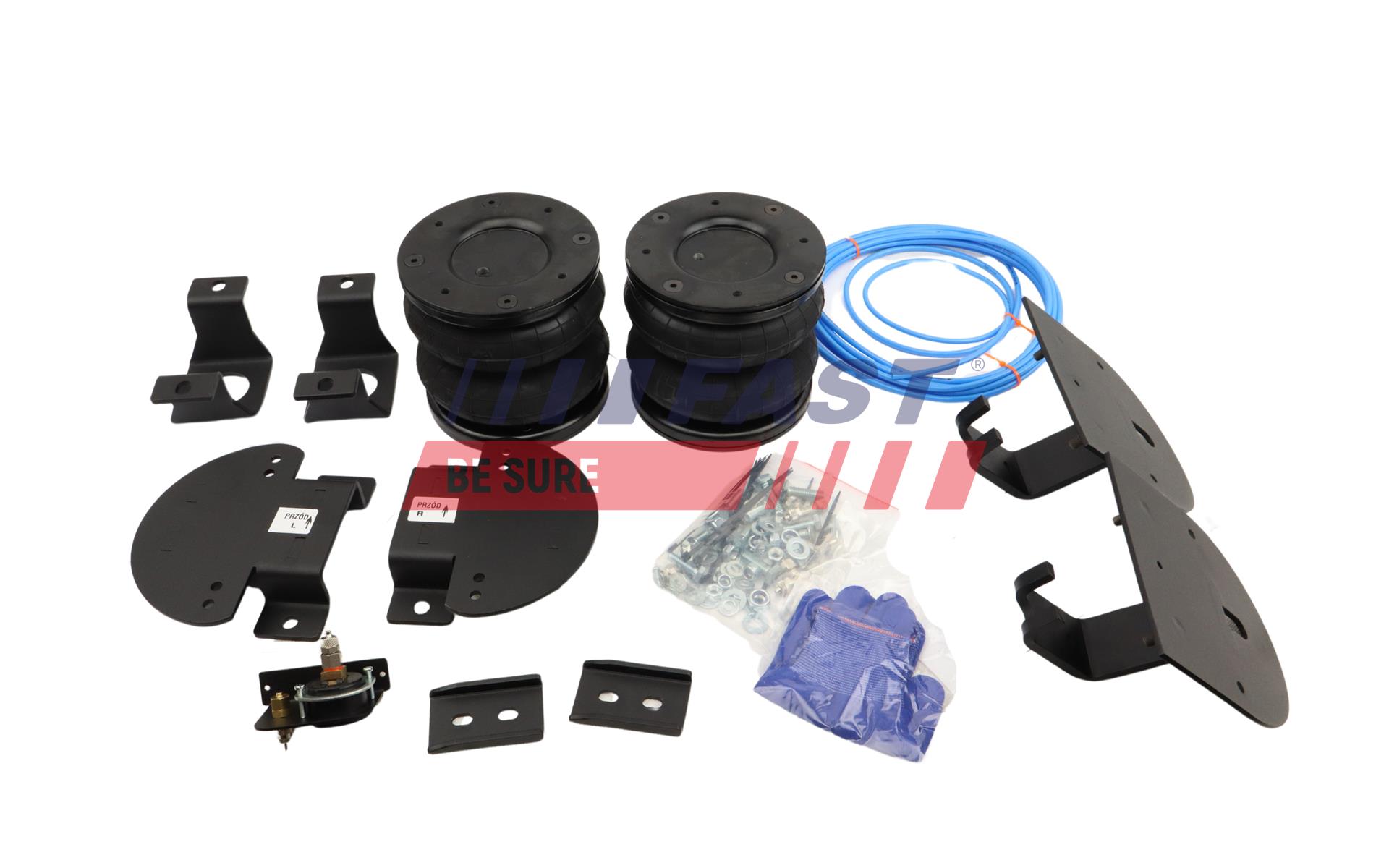 FAST Luftfeder, Fahrwerk FT20203 hinten  für IVECO 504060351^ 93800197^ 5801551672^