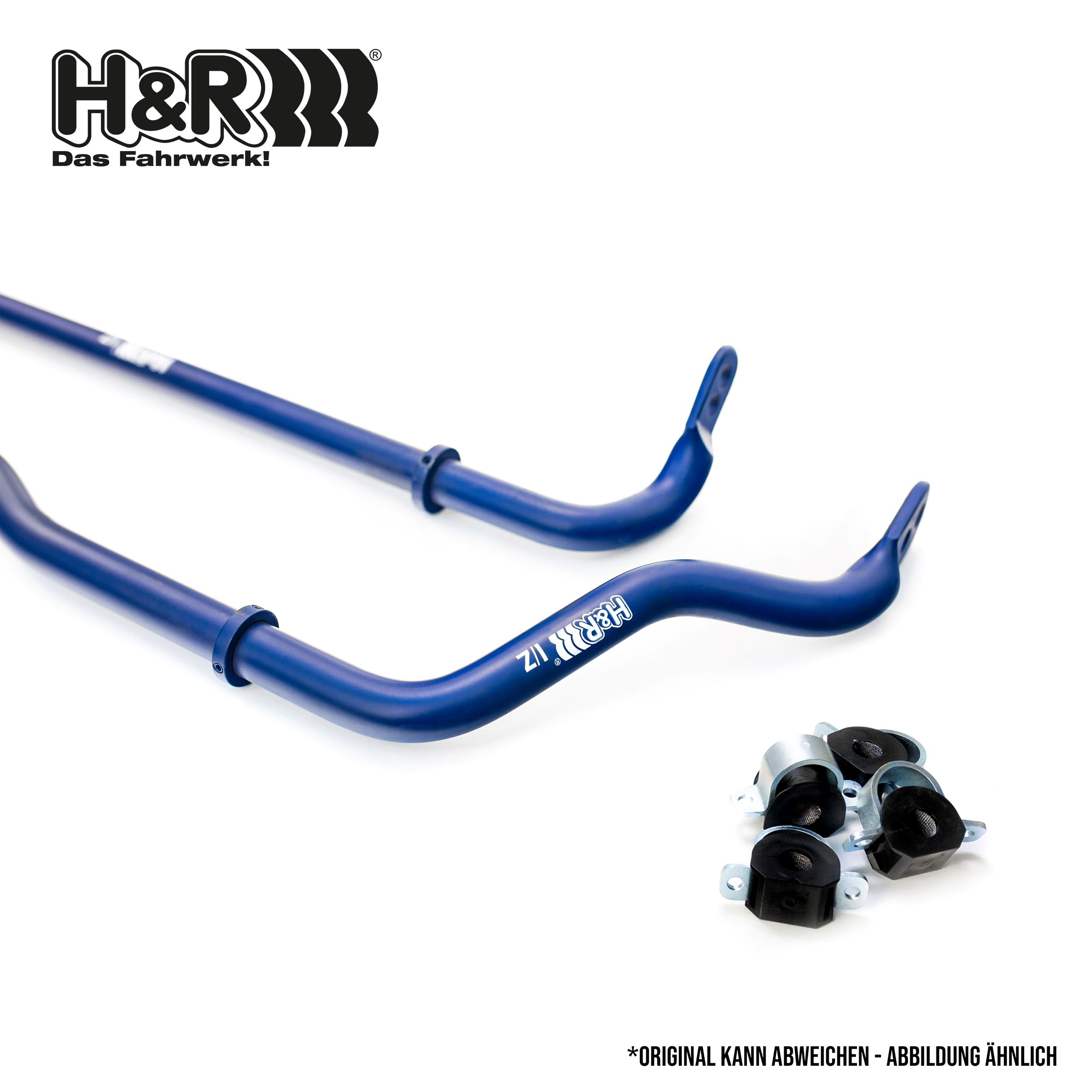 H&R Stabilisator, Fahrwerk 33424-2 Stabilisatorsatz vorne hinten rechts links Ø21mm 21mm für OPEL