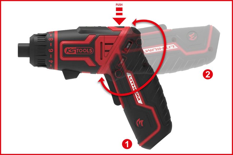 KS TOOLS Akkuschrauber 5156500