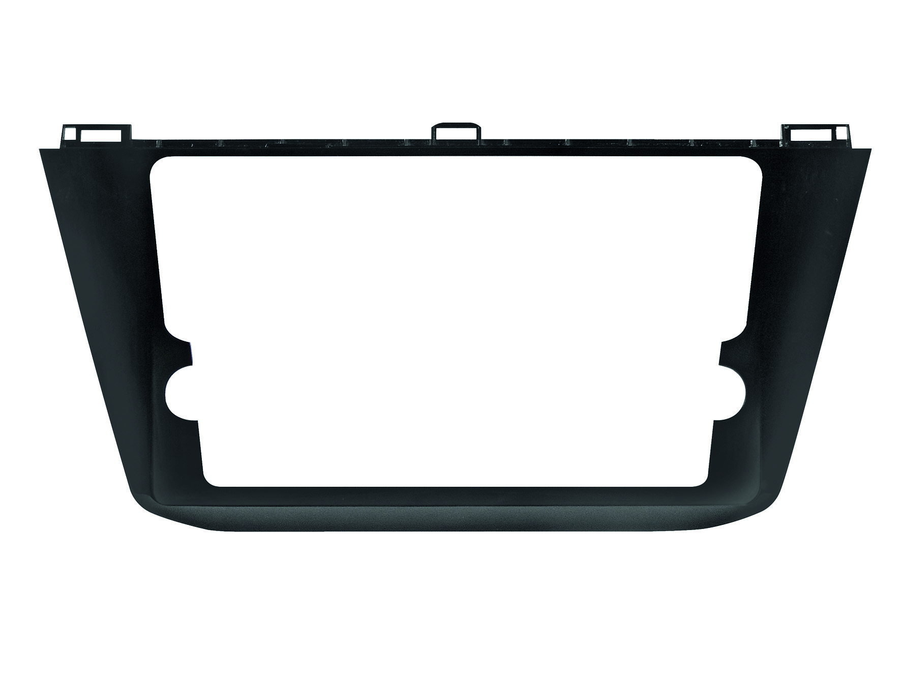 PHONOCAR Einbaurahmen/-blende, Radio Radio-Rahmen für VM115 schwarz glänzend 03065