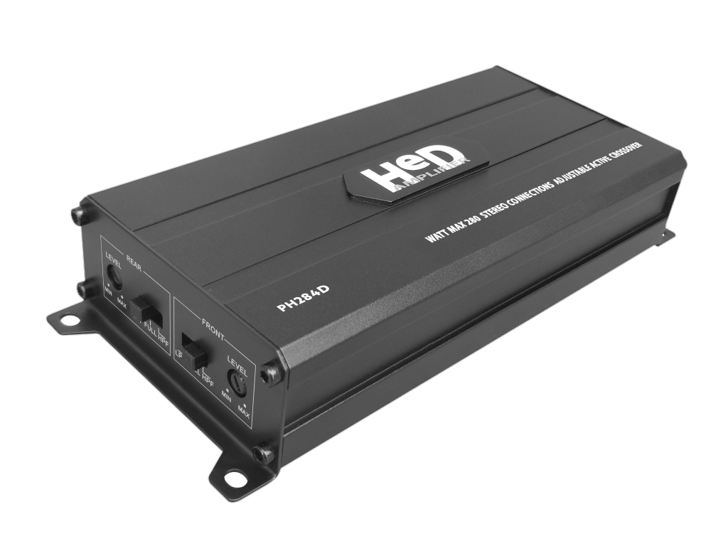 PHONOCAR Audio-Verstärker Verstärker 4 x 70 Watt max D-Class ph284d