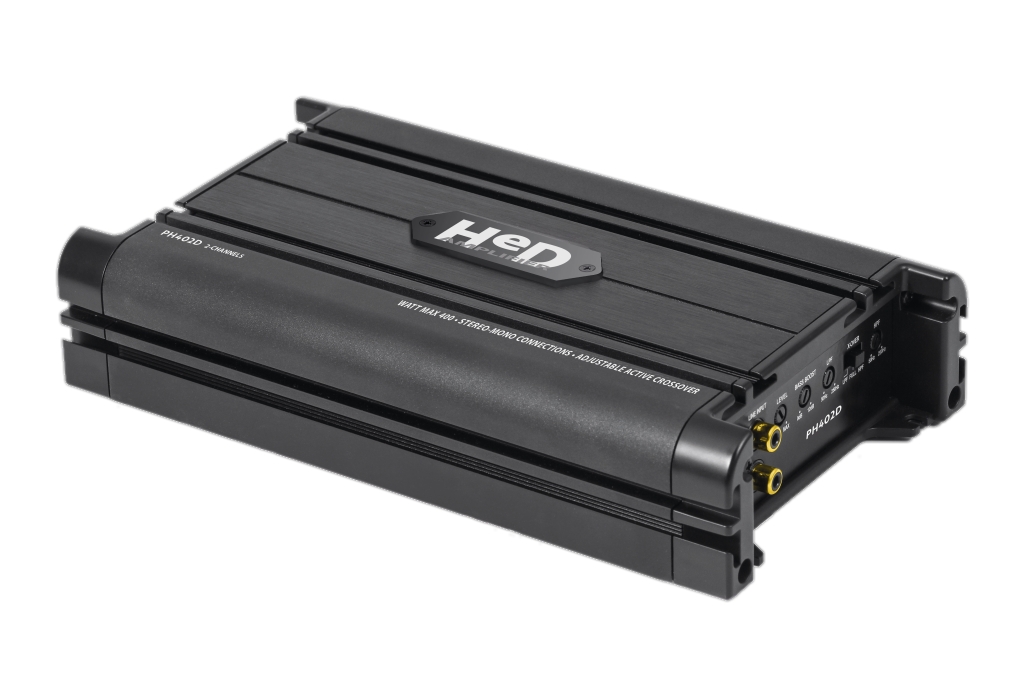 PHONOCAR Audio-Verstärker Verstärker 2 x 200 Watt max D-Class ph402d