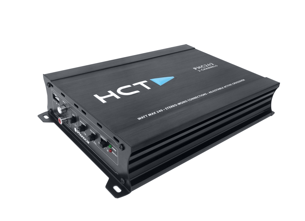 PHONOCAR Audio-Verstärker Verstärker 2 x 120 Watt max AB-Class phc242