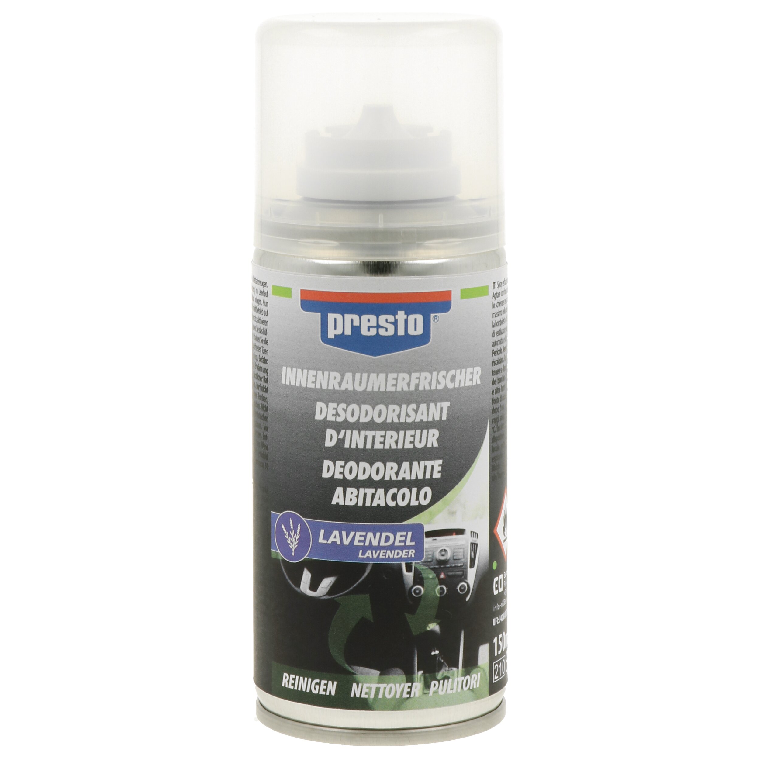 PRESTO Lufterfrischer Klimaanlagen-Reiniger lavendel (150 ml) 157097 0.15l