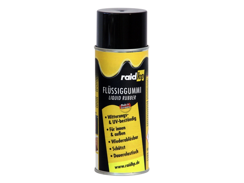 RAIDHP Sprühfolie / Karosseriefolie Felgen-Sprühfolie schwarz matt (400 ml) 380201 0.4l