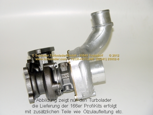 SCHLÜTTER TURBOLADER Lader, Aufladung PROFI KIT - mit orig. BorgWarner Turbolader NEUTEIL im AT Anbaumaterial für RENAULT OPEL 04404327 9112327 860096