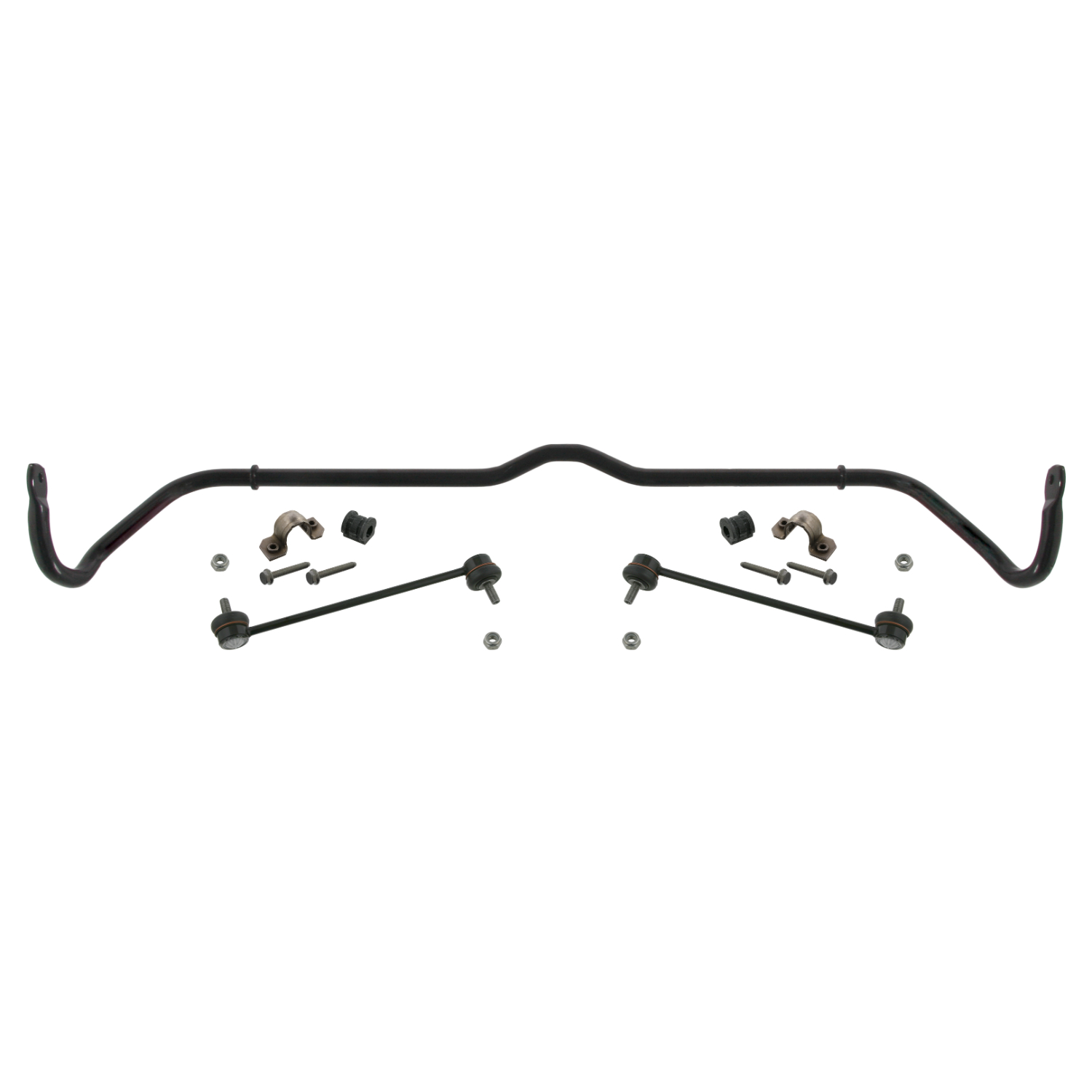 SWAG Stabilisator, Fahrwerk vorne rechts links mit Gummilagern für SKODA VW SEAT 6Q0411305ACS2 6Q0411305AN 6Q0411305ANS2 30 93 7110