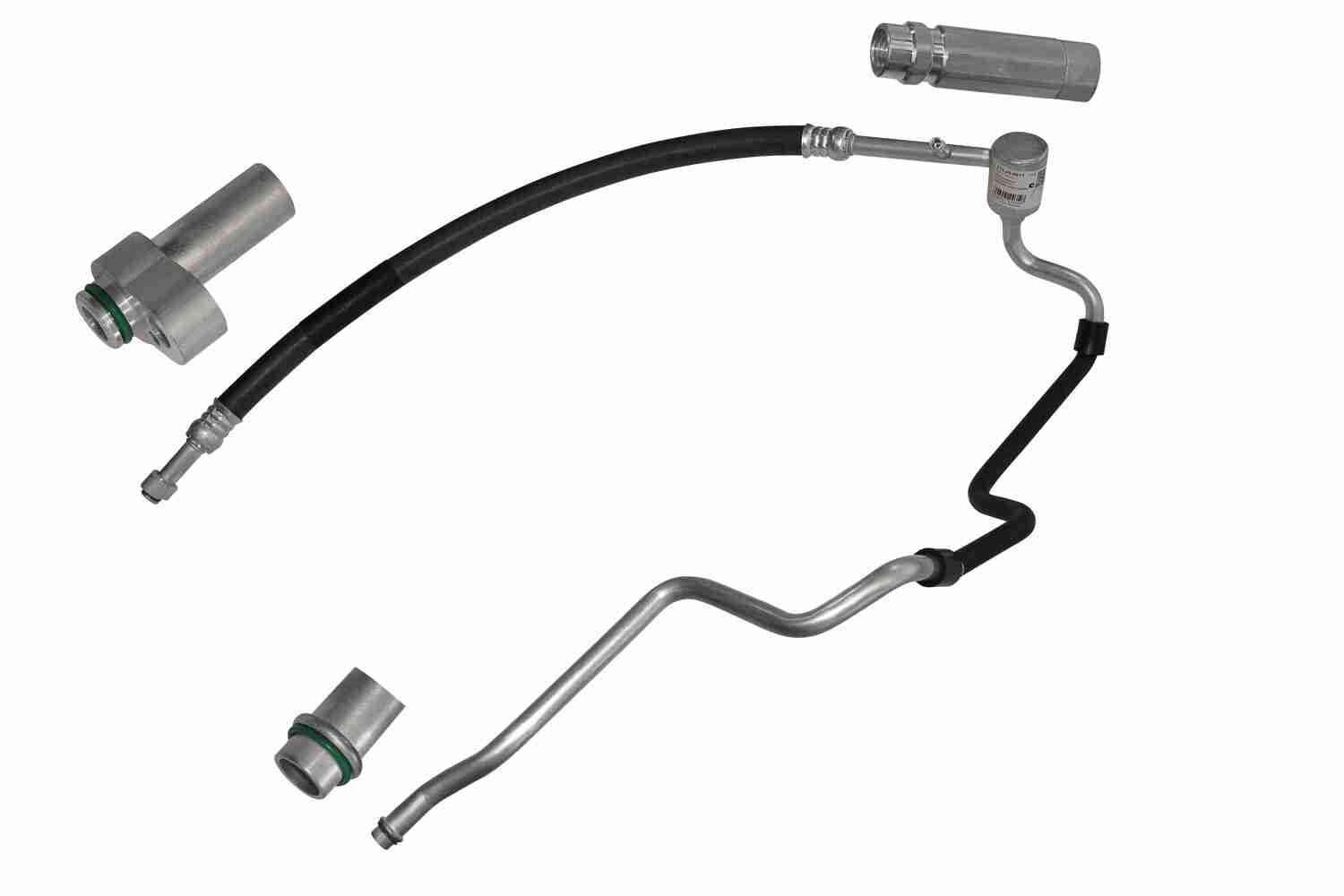 VEMO Niederdruckleitung, Klimaanlage Original Qualität Klimaanlage,Hochdruck-/Niederdruckleitung,  für SKODA VW SEAT AUDI VAG 1J1820743E 1J1820743D V1