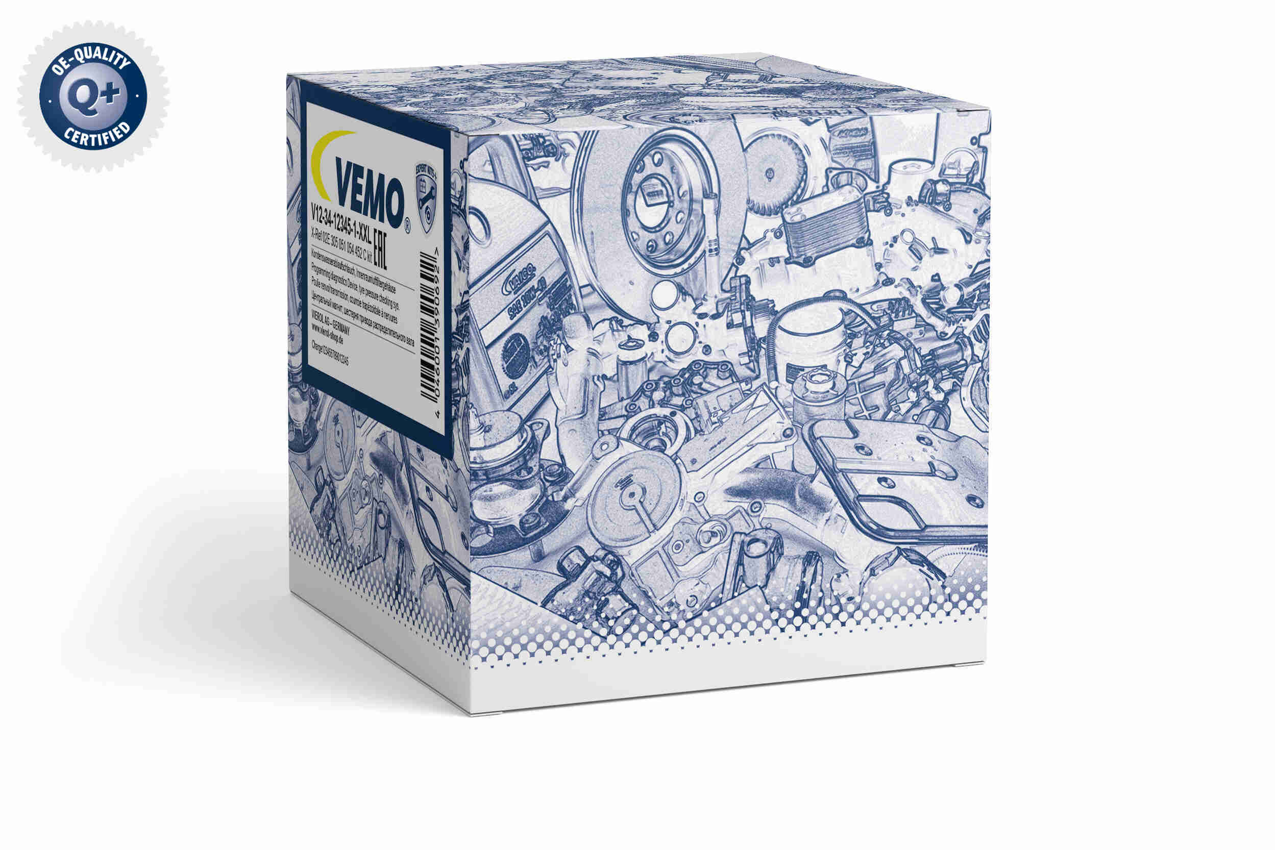 VEMO Hochdruckleitung, Klimaanlage Original Qualität Klimaanlage,Hochdruck-/Niederdruckleitung,  für FORD 3M5H19A704AH 3M5H19A704AF 3M5H19A704AG V25-2