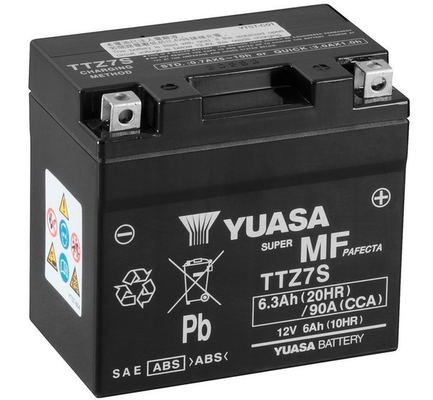 YUASA Starterbatterie ttz7s 12V 68Ah 90A