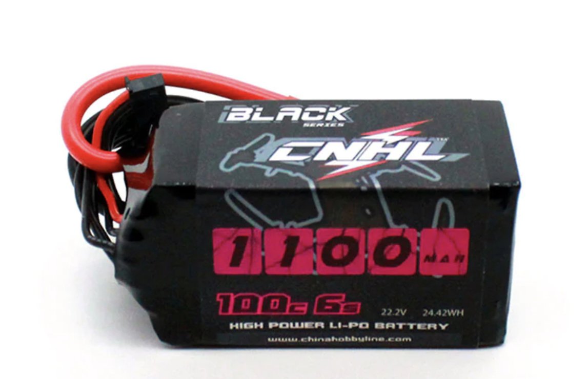 CNHL Black Series Lipo Akku 1100mAh 22.2V 6S 130C XT60