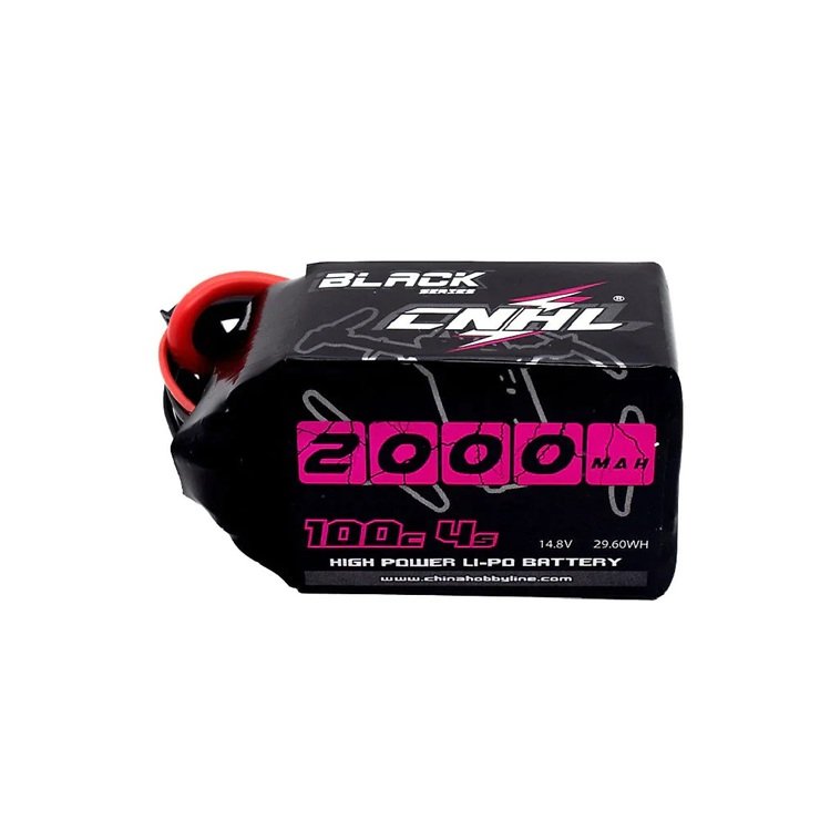 CNHL Black Series Lipo Akku 2000mAh 14.8V 4S 100C XT60