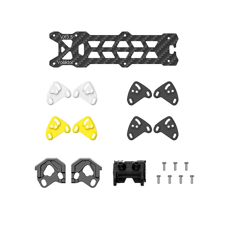 FlyFishRC Volador VX3.5 DJI O4 Air Unit Pro Kamera Adapter Upgrade Kit
