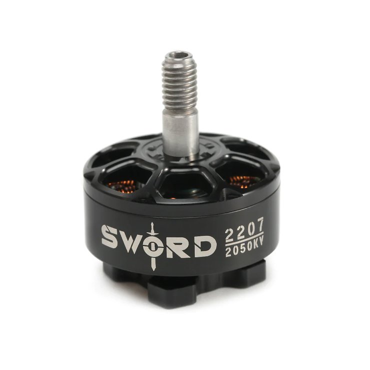FlyFishRC Sword 2207 2050KV 6S FPV Motor Schwarz