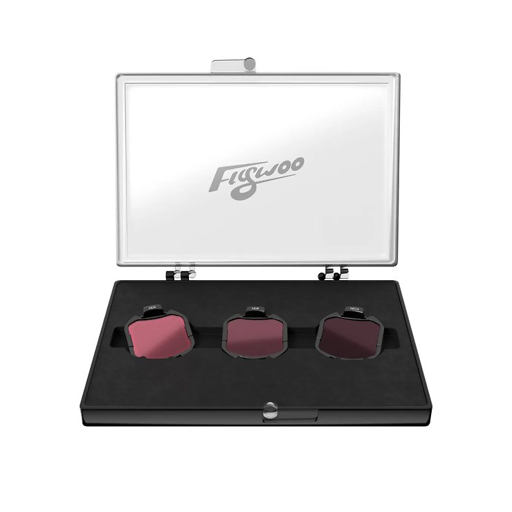 Flywoo DJI O4 Pro Air Unit ND4 + ND8 + ND16 Filter Set V2