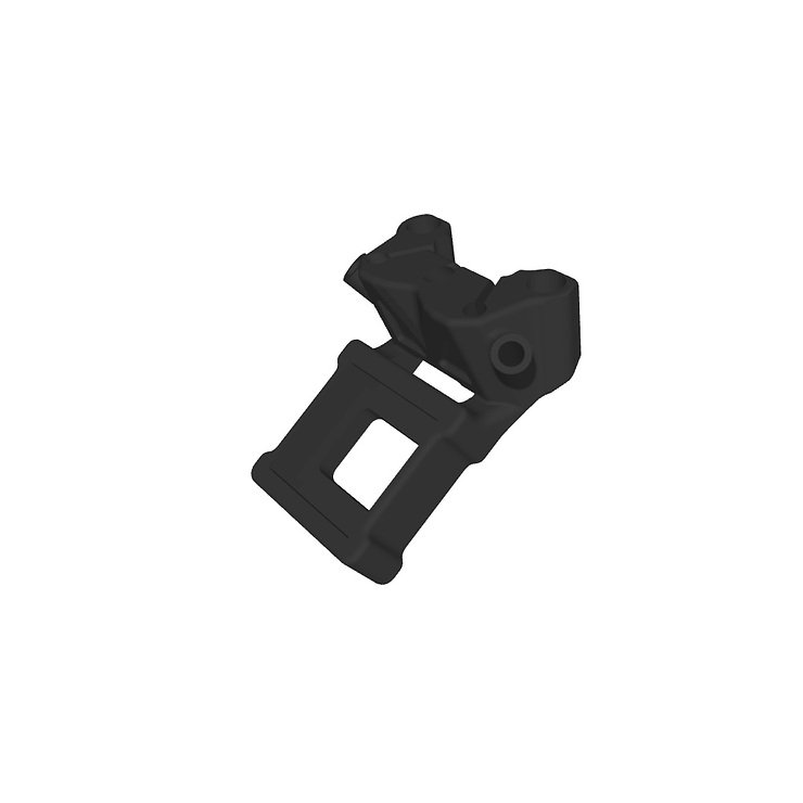 GEPRC Mark5 GPS klein + Antennenhalterung 3D Druck TPU Schwarz