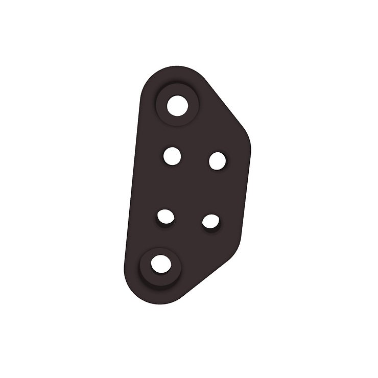 Lumenier Kamera Adapter für DJI O4 Lite 3D Druck TPU Schwarz (2 Stück)