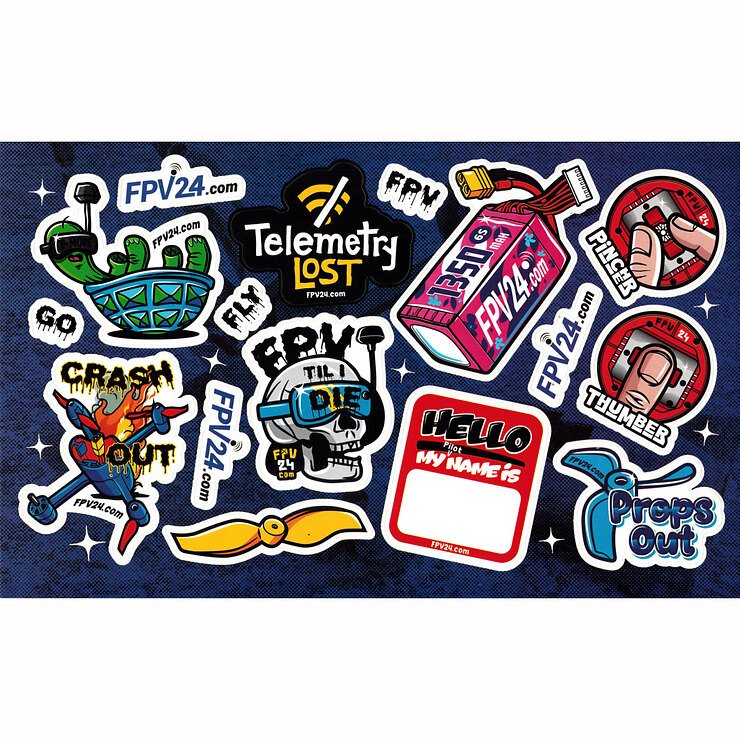 FPV24 Limited Vinyl Aufkleber Sticker