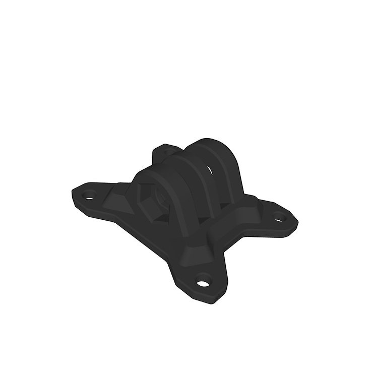 FlyFishRC Volador 5 Gopro Halterung 3D Druck TPU schwarz