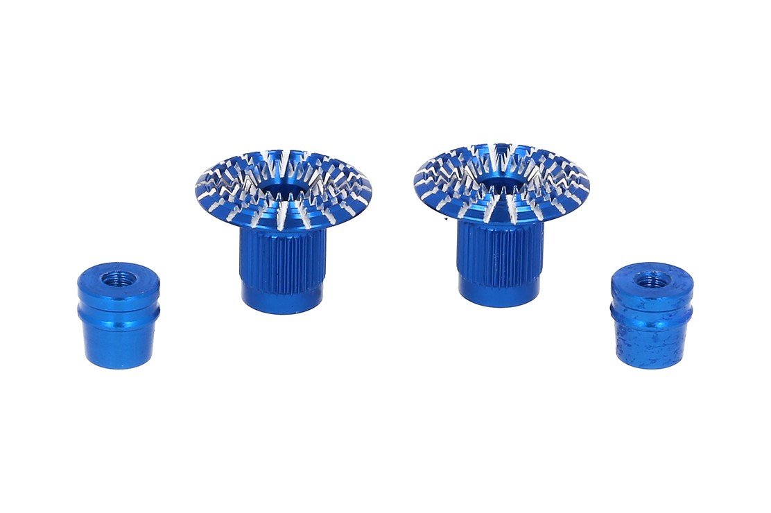 FrSky CNC Alu M4 Gimbal Stick End Umbrella Blau