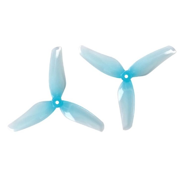 Gemfan Hurricane 2009-3 2 Zoll 3-Blatt Propeller Clear Blue (4CW+4CCW)