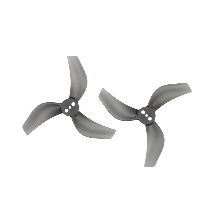 Gemfan x GEPRC 2219-3 2.2 Zoll 3-Blatt FPV Propeller Clear Black (2CW+2CCW)