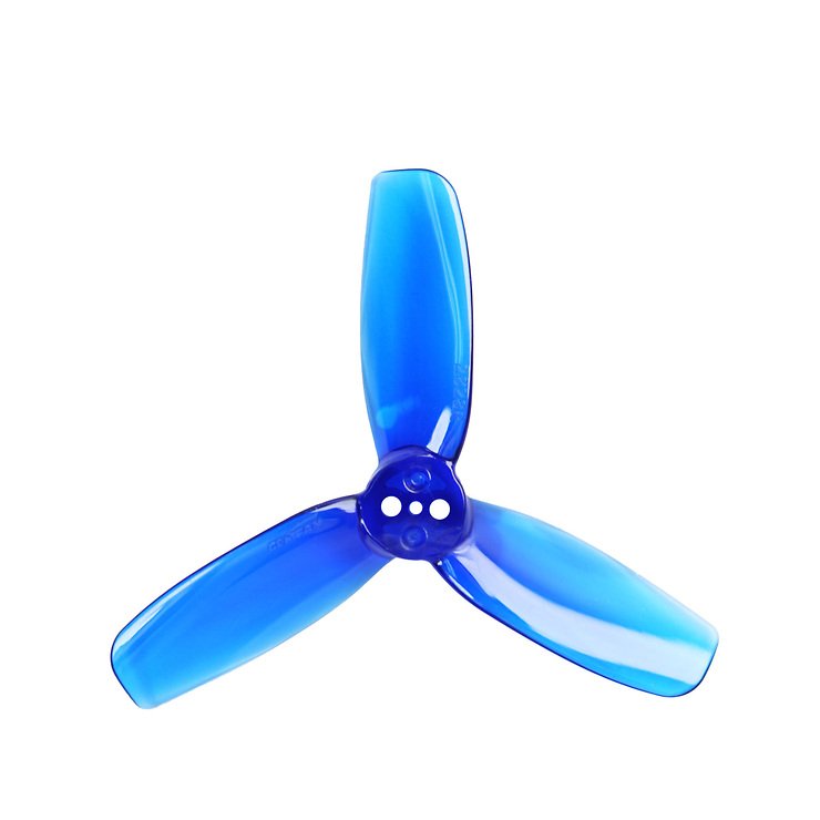Gemfan 2828-3 2.8 Zoll 3-Blatt Propeller Blau (2CW-2CCW)