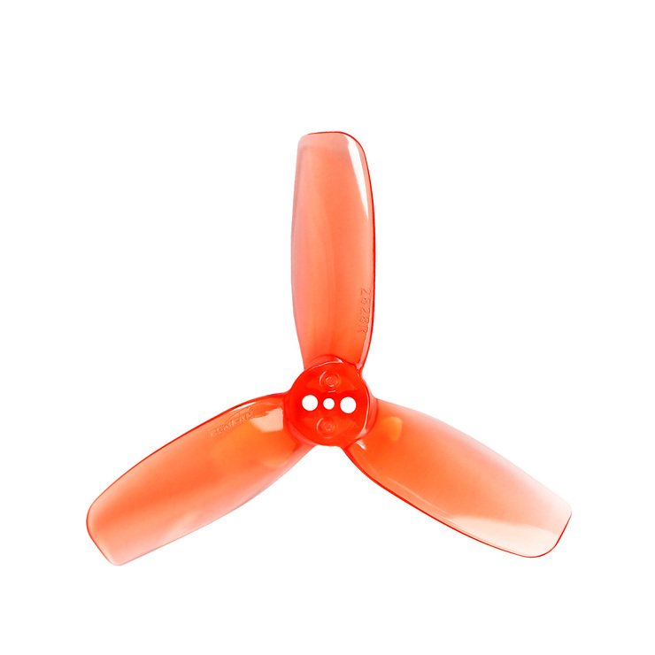 Gemfan 2828-3 2.8 Zoll 3-Blatt Propeller Rot (2CW-2CCW)