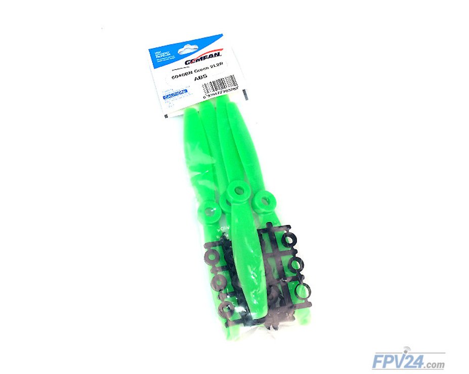 Gemfan 6040 6X4 ABS  Bullnose Propeller Grün 2xCW 2xCCW 6 Zoll