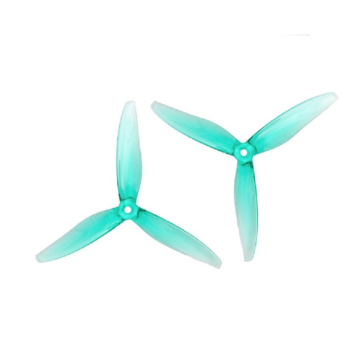 Gemfan Hurricane 6045-3 6 Zoll 3-Blatt Propeller Clear Green (2CW+2CCW)