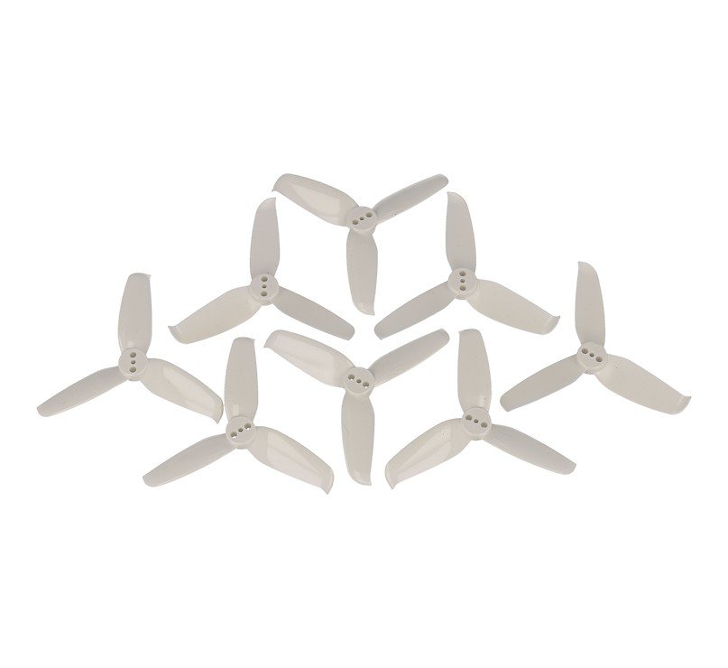 Gemfan 2540 2.5x4 3Loch Flash 3 Blatt Propeller Weiß 4xCW 4xCCW 2 Zoll