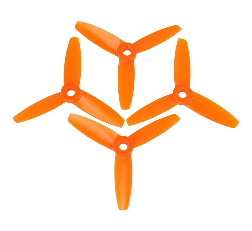 Gemfan 3035 3x3.5 Unbreakable 3 Blatt Propeller Orange 2xCW 2xCCW 3 Zoll