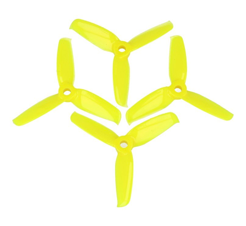 Gemfan 3052 3x5.2 Flash 3 Blatt Propeller Gelb 2xCW 2xCCW 3 Zoll