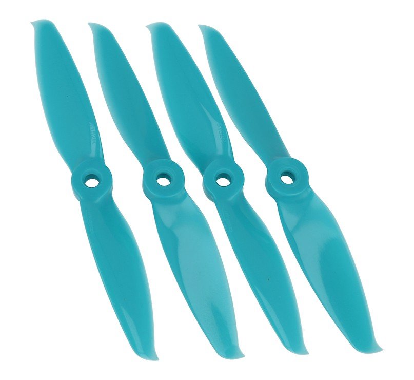 Gemfan 5152 5.1x5.2 Flash 2-Blatt-Propeller - Blau (2xCW, 2xCCW) 5 Zoll
