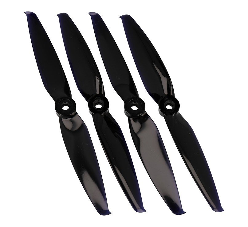 Gemfan 6042 6x4.2 Flash 2 Blatt Propeller Schwarz 6 Zoll