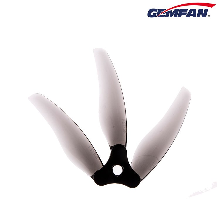Gemfan Floppy Proppy 5135 faltbarer FPV Propeller Clear Black 5 Zoll