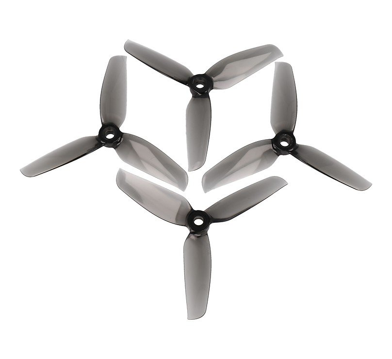 Gemfan 4032 4x3,2 WinDancer 3-Blatt-Propeller Klar Grau 2xCW, 2xCCW 4 Zoll