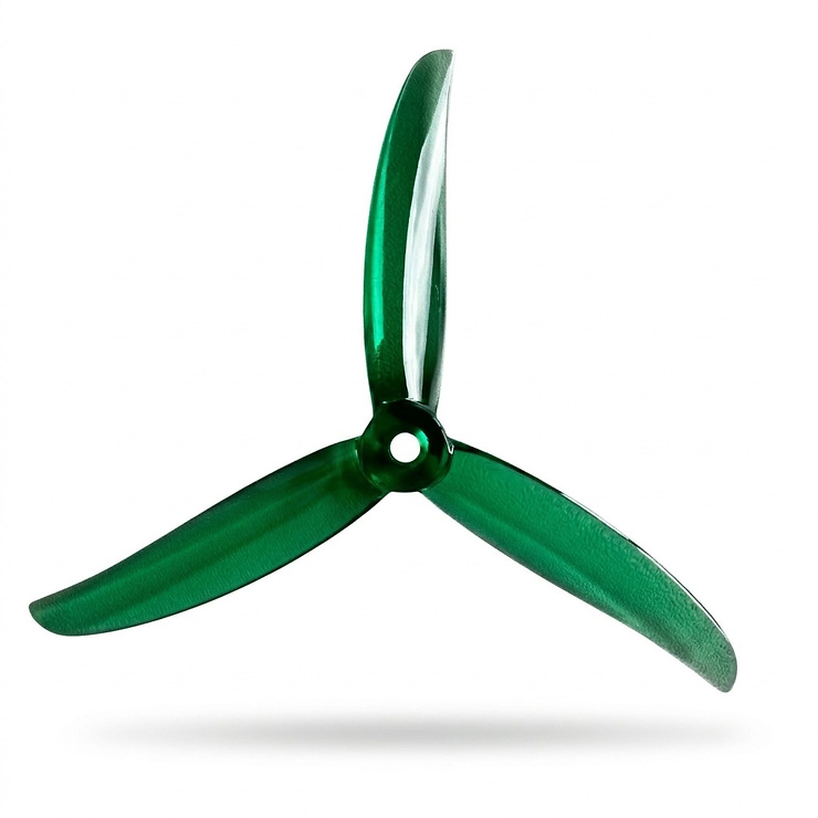Gemfan Vannystyle 5136-3 Propeller 3-Blatt Durable 5,15 Zoll Translucent Green