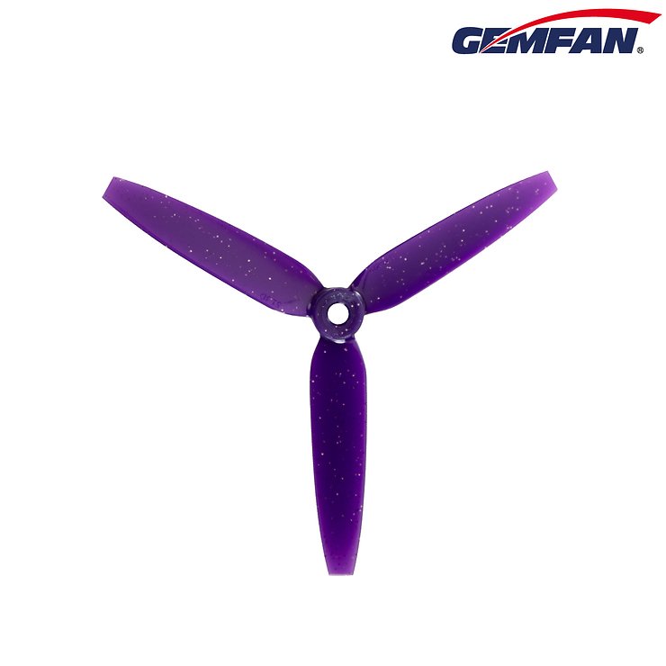Gemfan 3D 513D Durable 3 Blatt Purple 5 Zoll