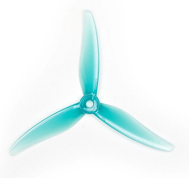 Gemfan Hurricane MCK 51466-3 3-Blatt Propeller 5,1 Zoll Wave Blue