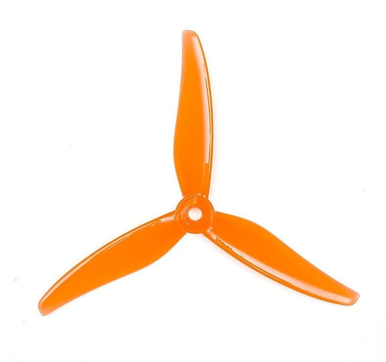 Gemfan Hurricane MCK 51466-3 3-Blatt Propeller 5,1 Zoll Tiger Orange