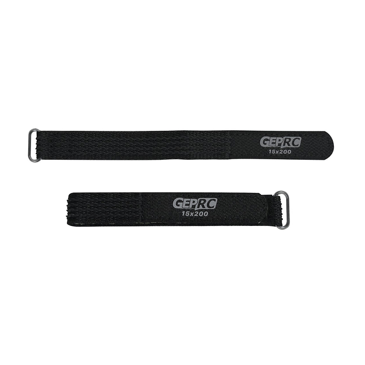 GEPRC LiPo Batterie Strap 15x200mm schwarz 5 Stück